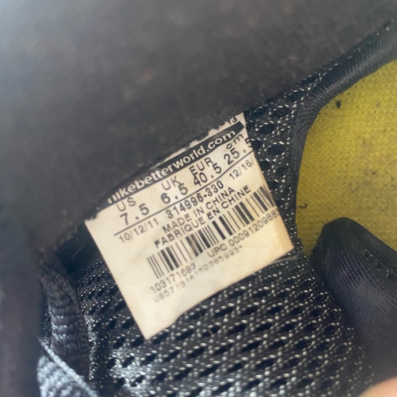 Men’s size 7.5 Nike foamposites the originals Released 2012 - Picture 5 of 5